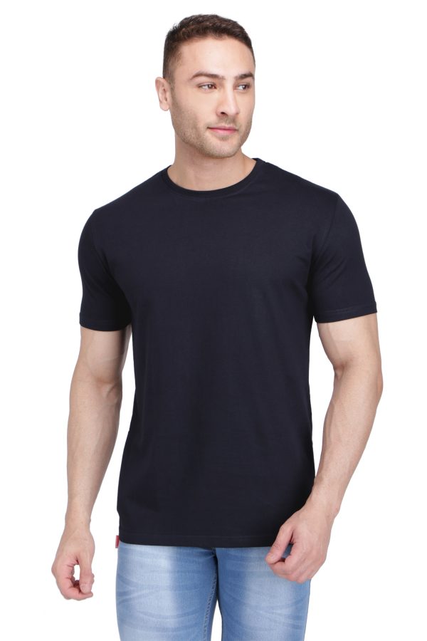 Navy Blue Half Sleeve T Shirt