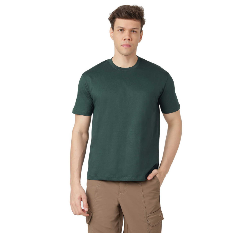 Green Half Sleeve T-Shirt