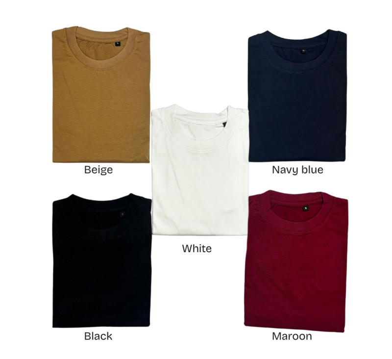 Men's Premium Oversized T-Shirt Pack Of 4